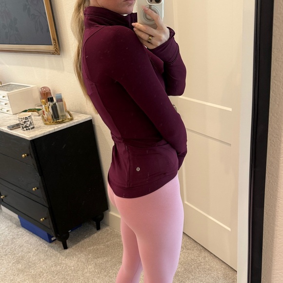 Lululemon Burgundy Zip-Up Jacket - Picture 11 of 11